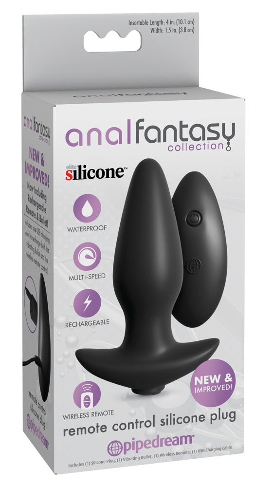 Bouchon en silicone AFC RC noir
