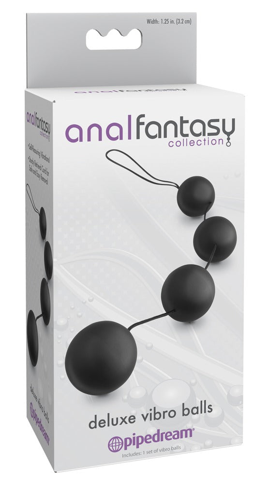 Boules vibrantes AFC Deluxe noires