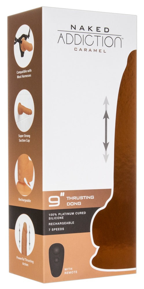 Dong RC à poussée de 9 pouces Caramel