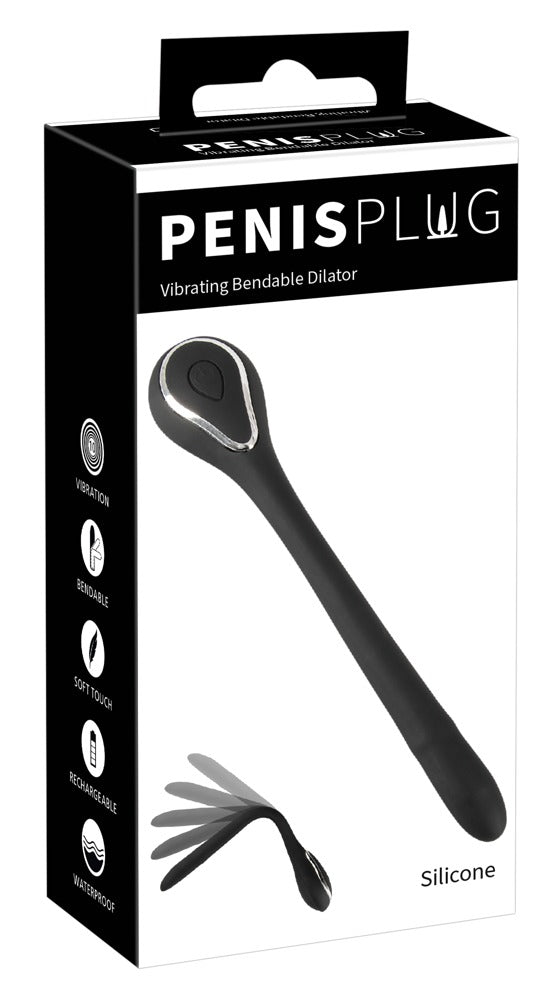 Plug vibrant pour pénis flexible D