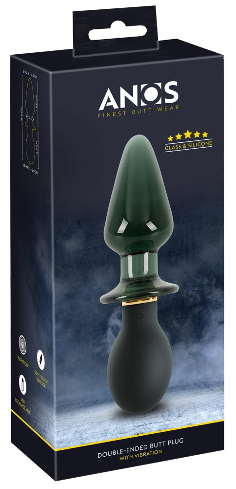 ANOS dubbelzijdige buttplug met