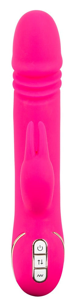 Lapin patineur rose