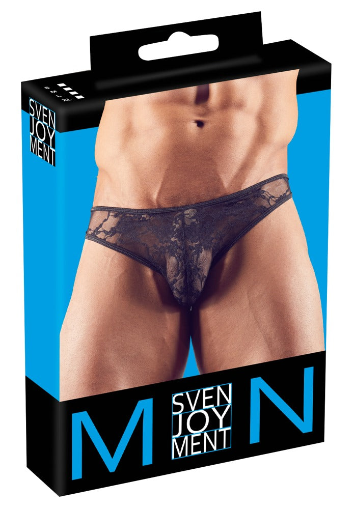 Slip homme en dentelle S