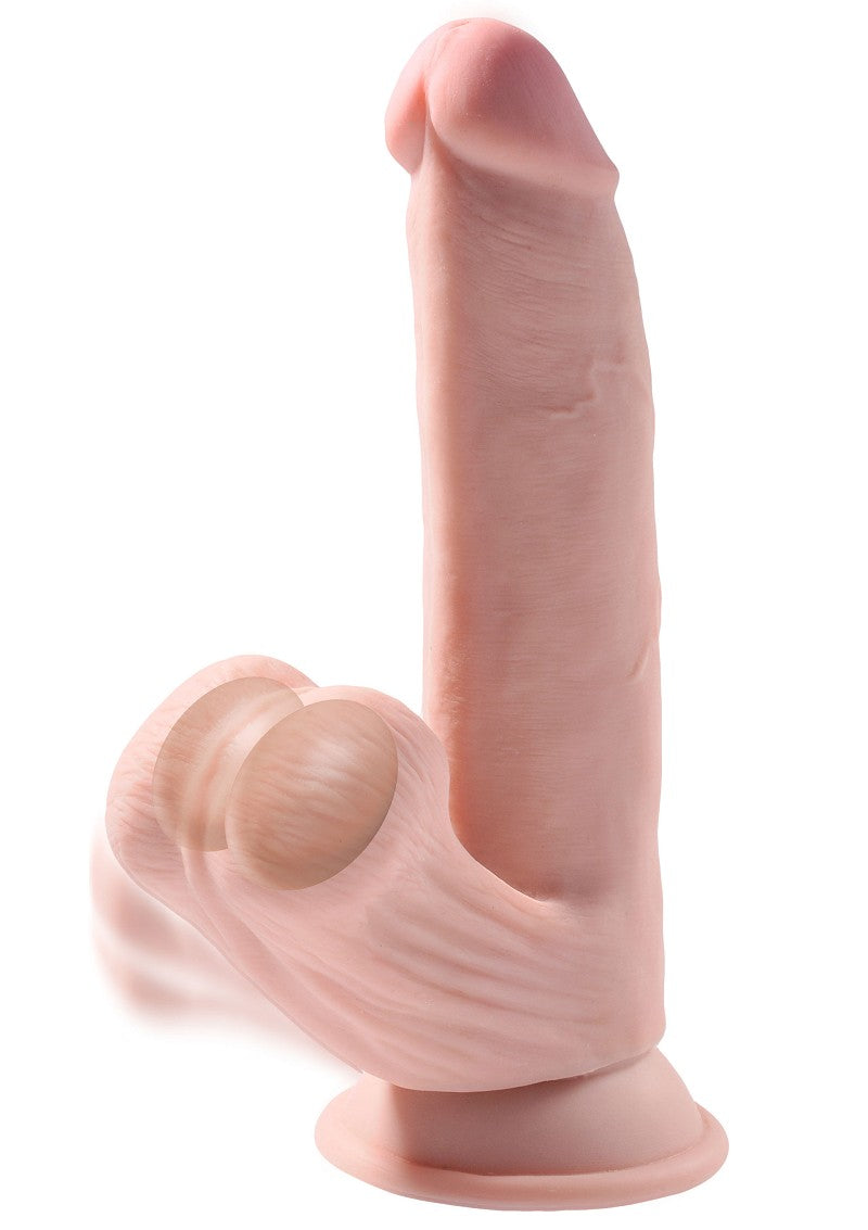 3D Cock Swinging Balls 8 inch
