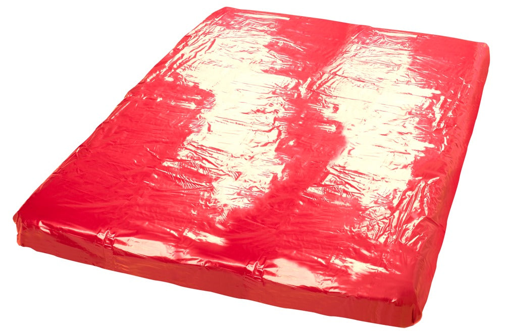 Vinyl Bedlaken rood 200x230cm