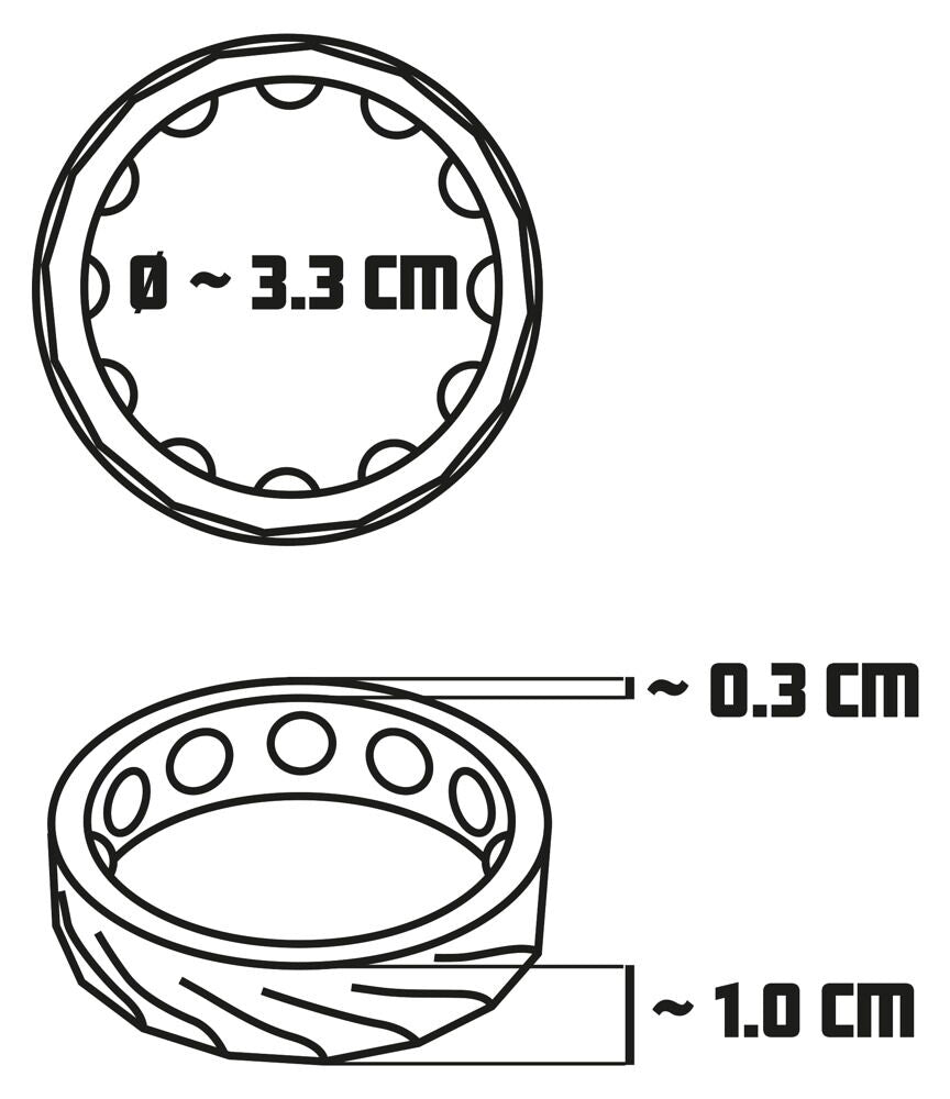 2-pc glans ring set