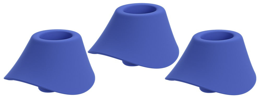 Têtes W 3x Bleu vibrant M