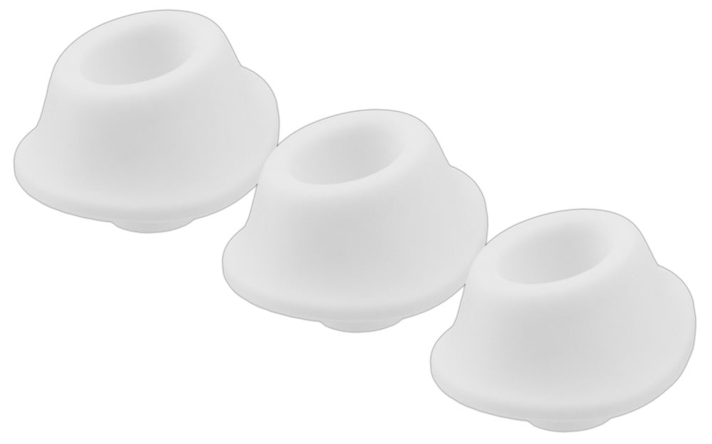 W-Heads 3x White M