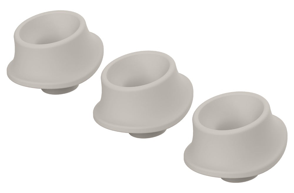 W-Heads 3x L Grey