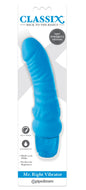 Meneer Juiste Vibrator Blauw