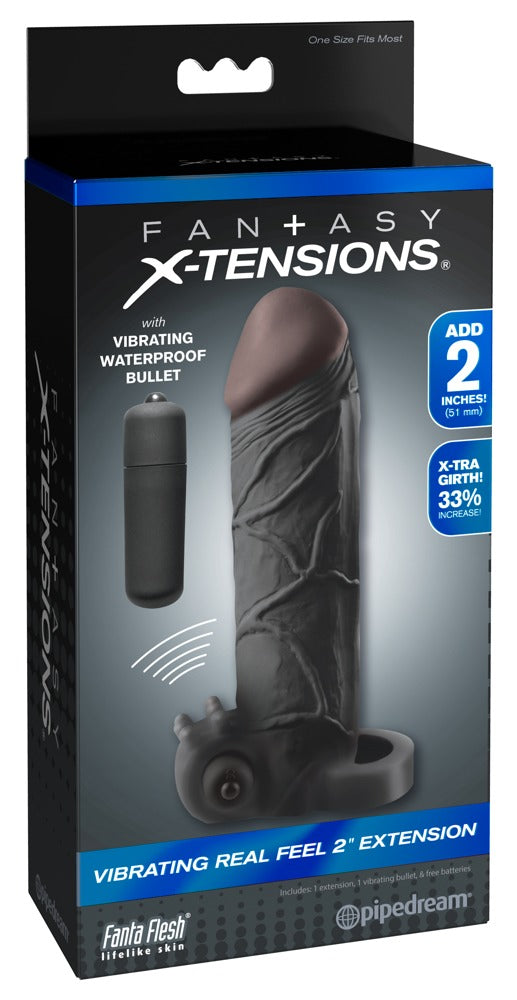 FX Real Feel 2" verlengstuk donker