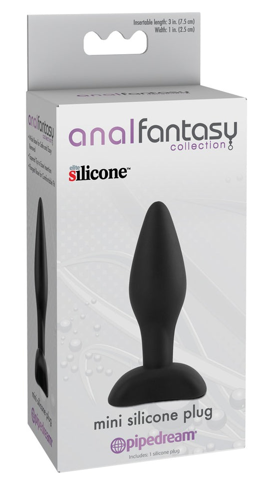Mini bouchon en silicone AFC noir