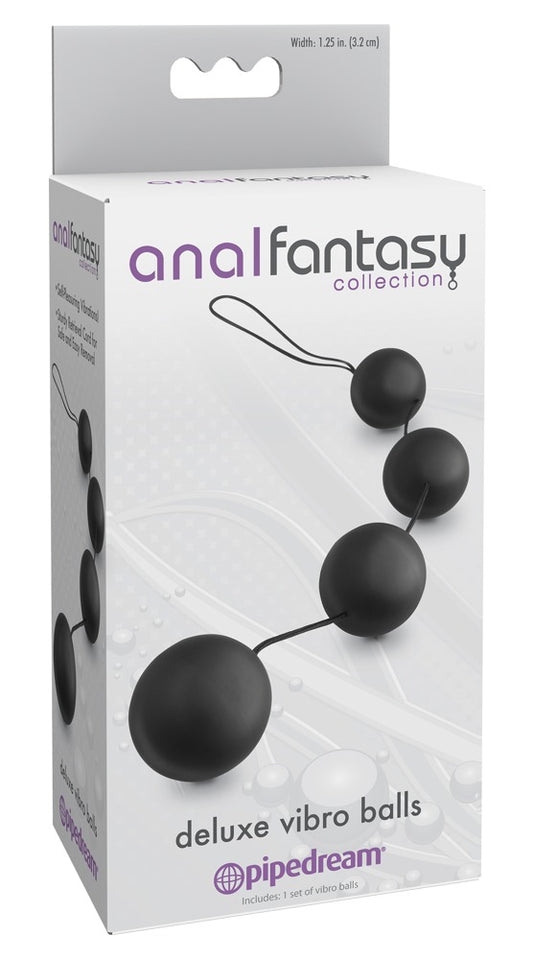 Boules vibrantes AFC Deluxe noires