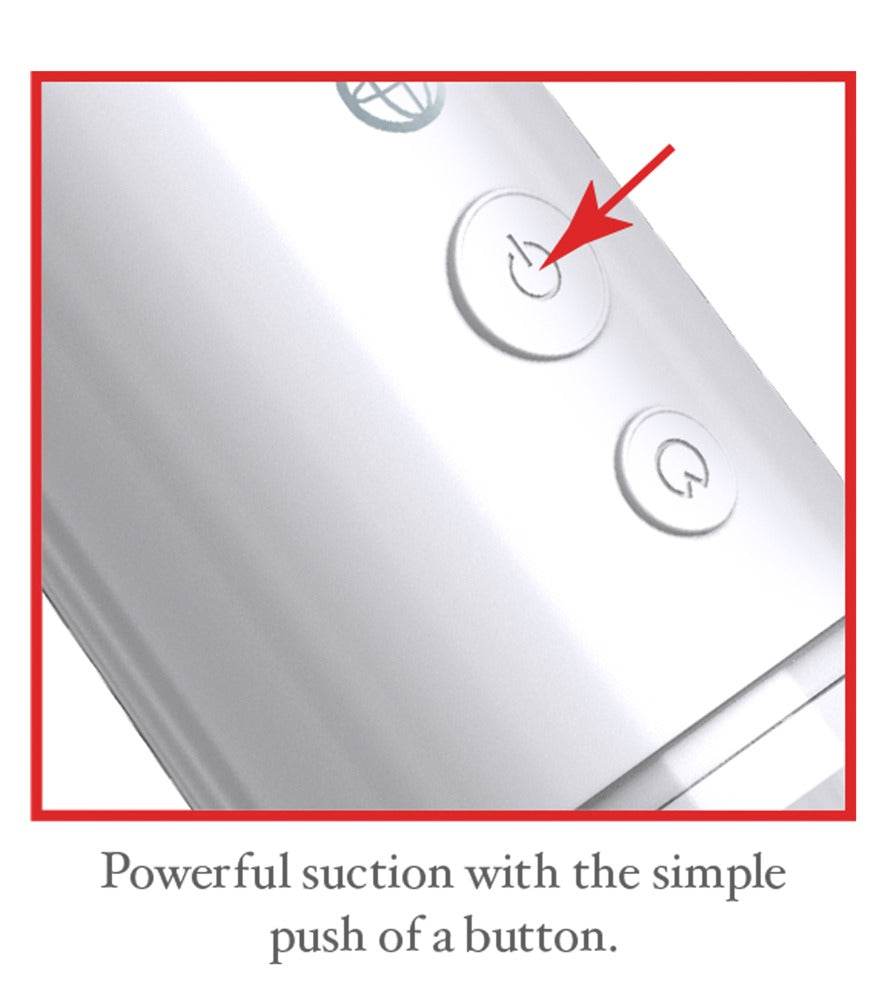 C Auto-Vac Power Pump White