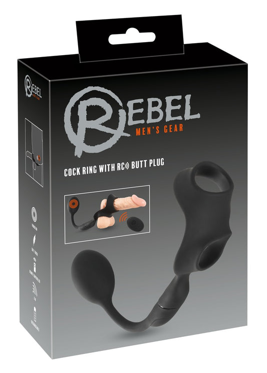 REBEL Cockring met RC kont p
