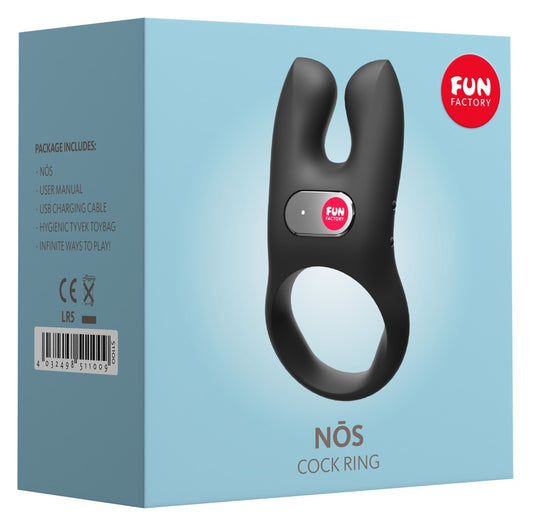 NOS Zwarte Cockring