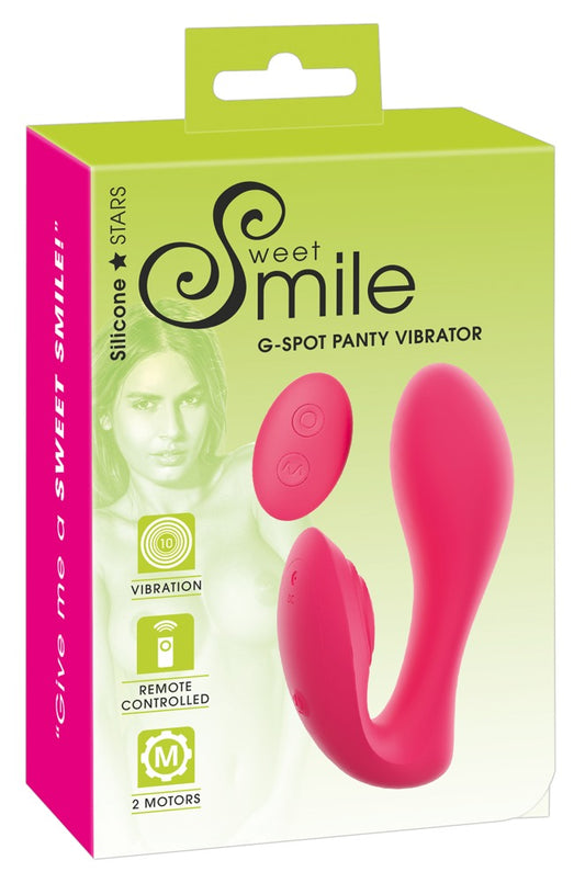 Zoete glimlach G-spot panty vibra