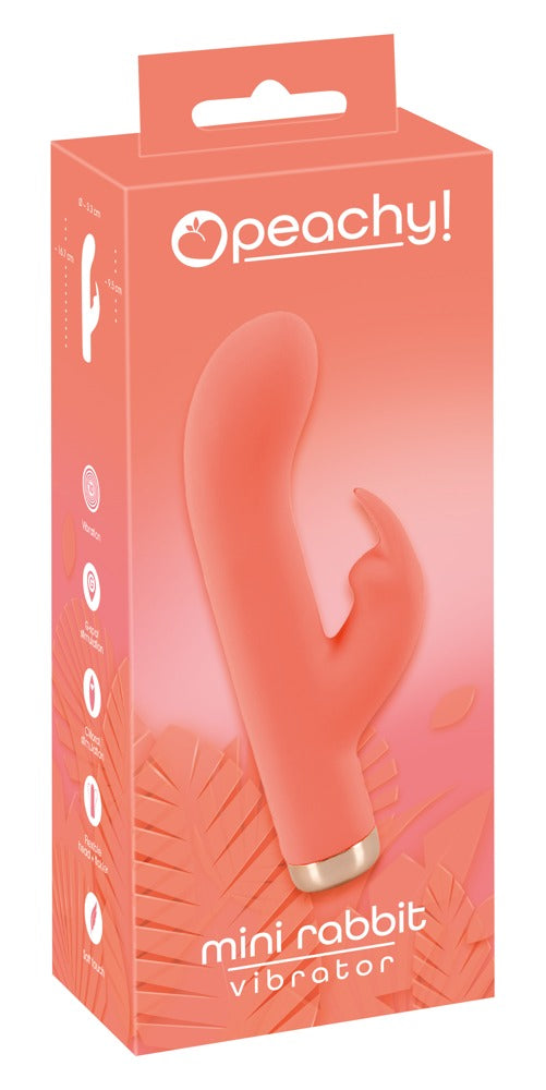 Perzik Mini Konijnenvibrator
