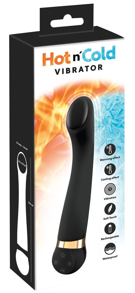 Hot n'cold vibrator zwart