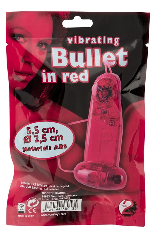 Balle vibrante rouge