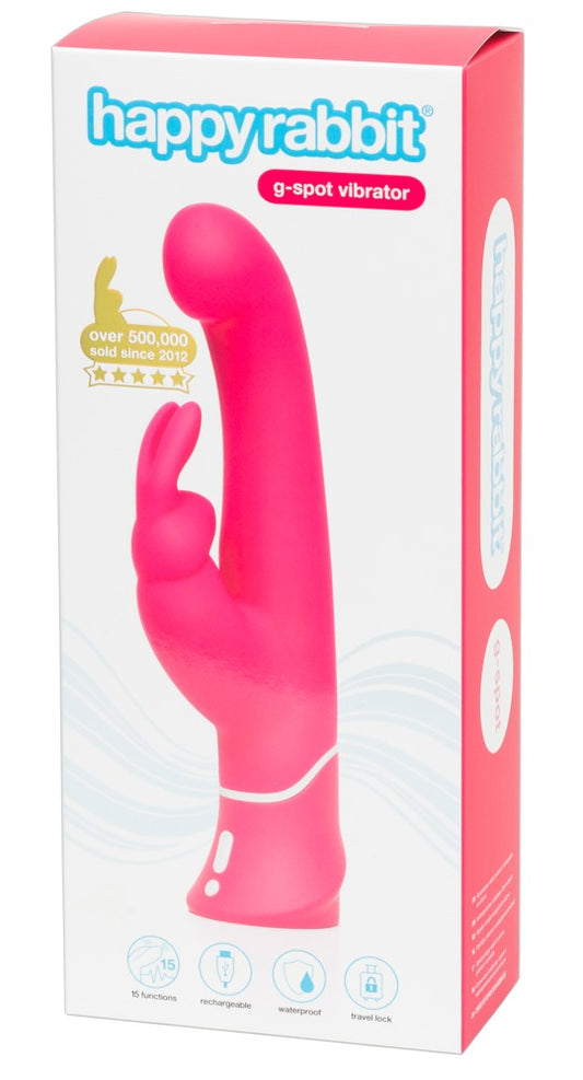 Lapin heureux point G rose