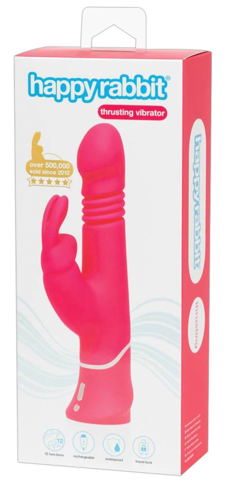 Lapin heureux poussant R. Pink