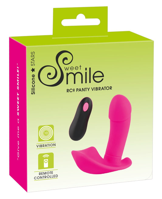 Zoete glimlach RC pantyvibrator