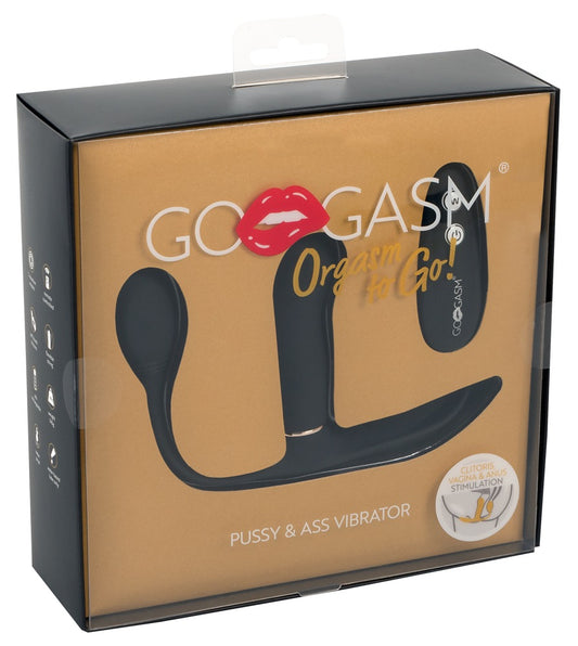 GoGasm Pussy &amp; Ass Vibrator bl