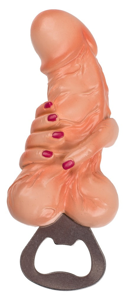 Metalen flesopener penis