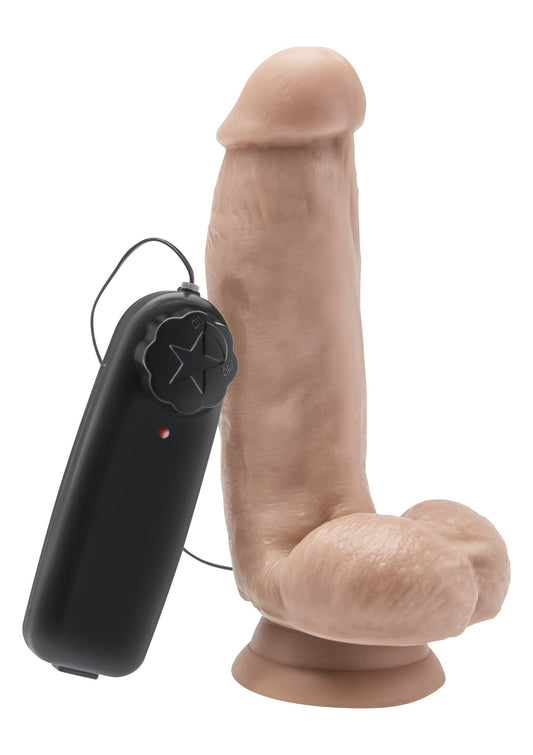 Dildo 6in. with Balls Vibrator