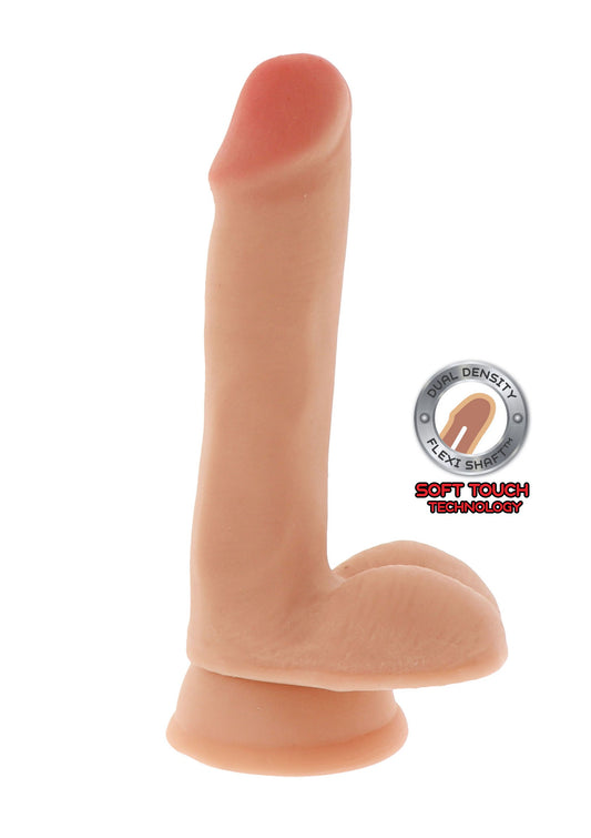 Dual Density Dildo 6 in. Balls