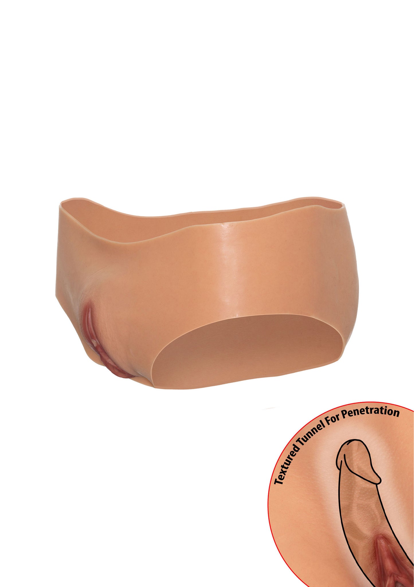 Open Vagina Brief Low Waist