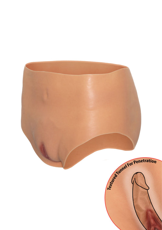 Open Vagina Brief High Waist
