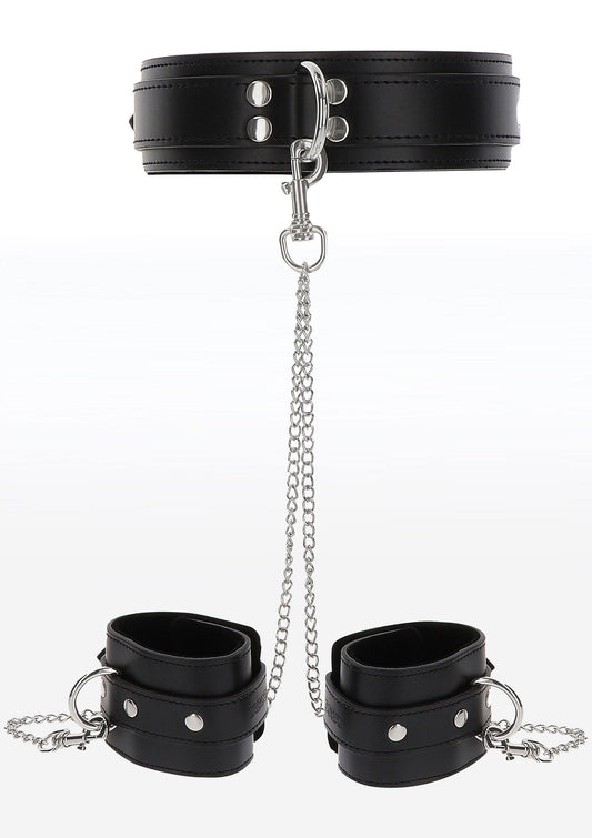 Heavy Collar and Wrist Cuffs