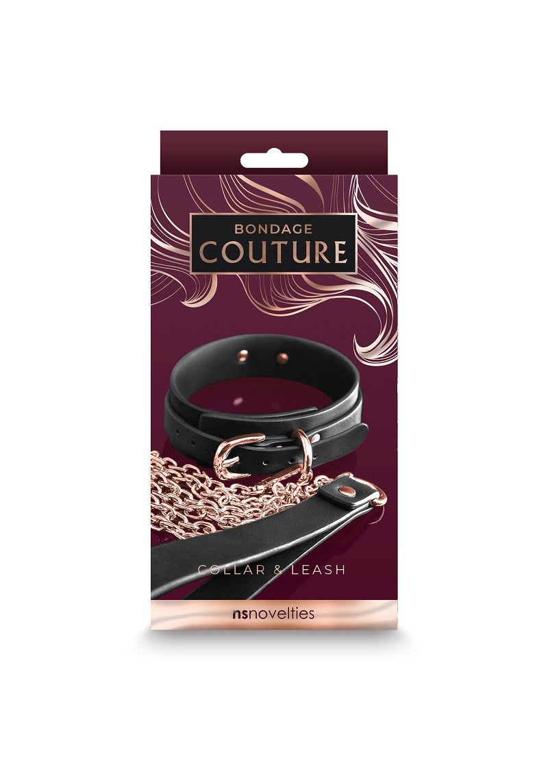 Bondage Couture Collar & Leash