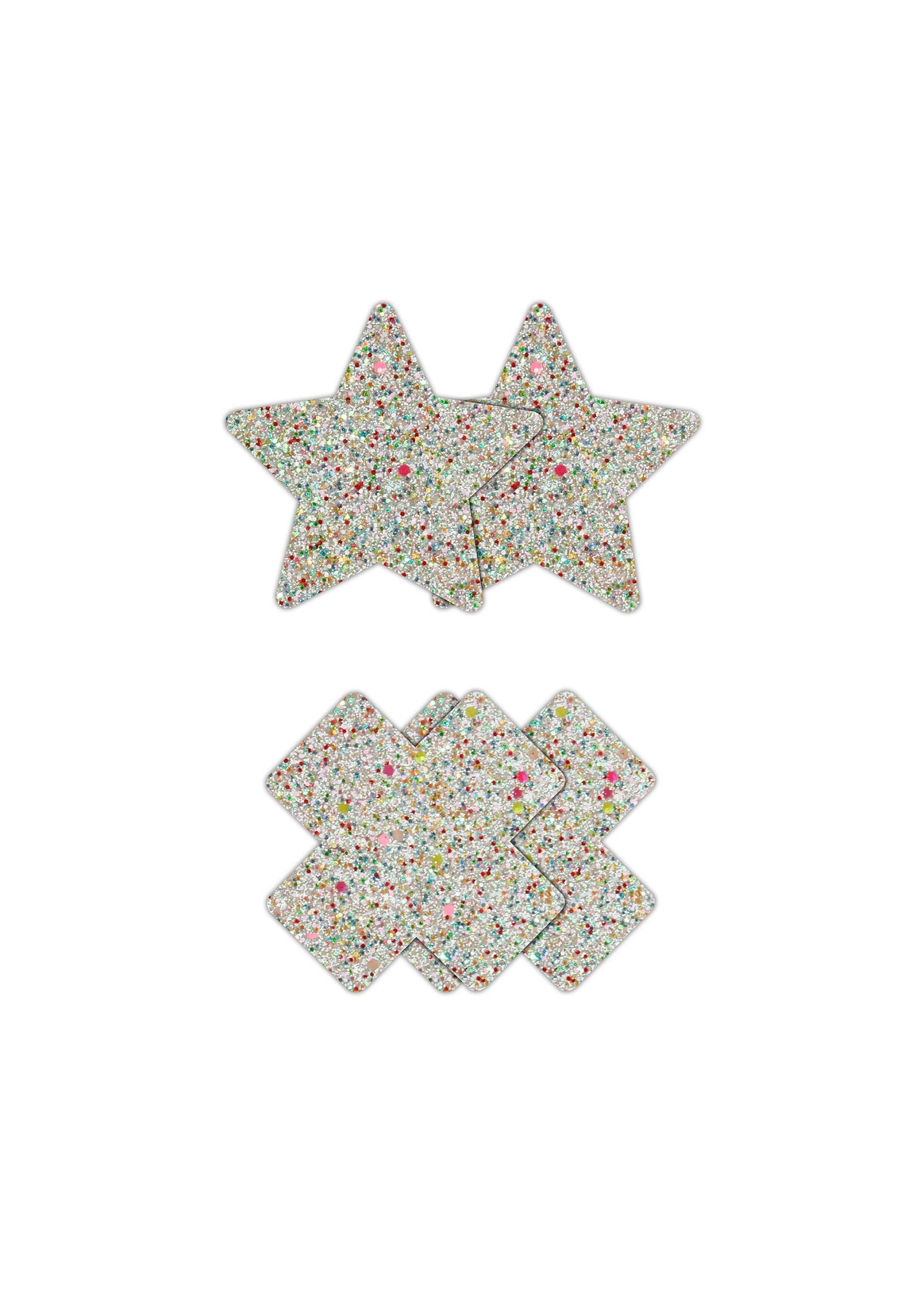 Pasties Star & Cross  2 Pair