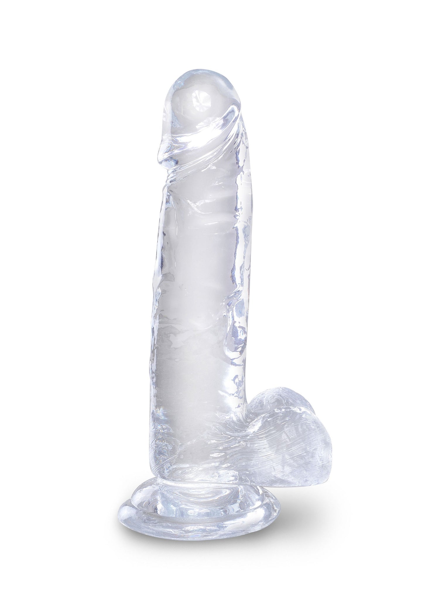 King Cock Clear 7 Inch Balls