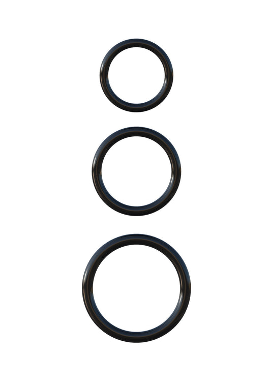 Silicone 3-Ring Stamina Set