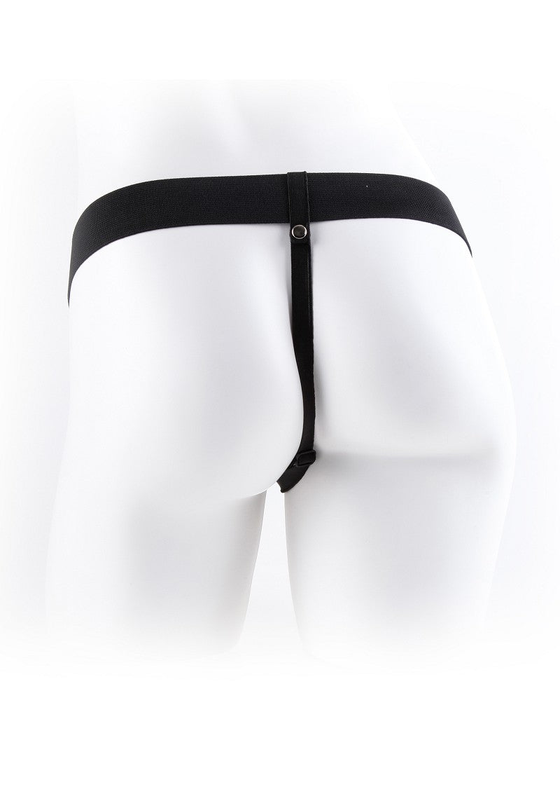 9in. Vibrating Hollow Strap-On