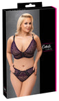 Bra Set purple 3XL