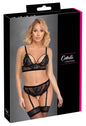 Bra & Thong black L
