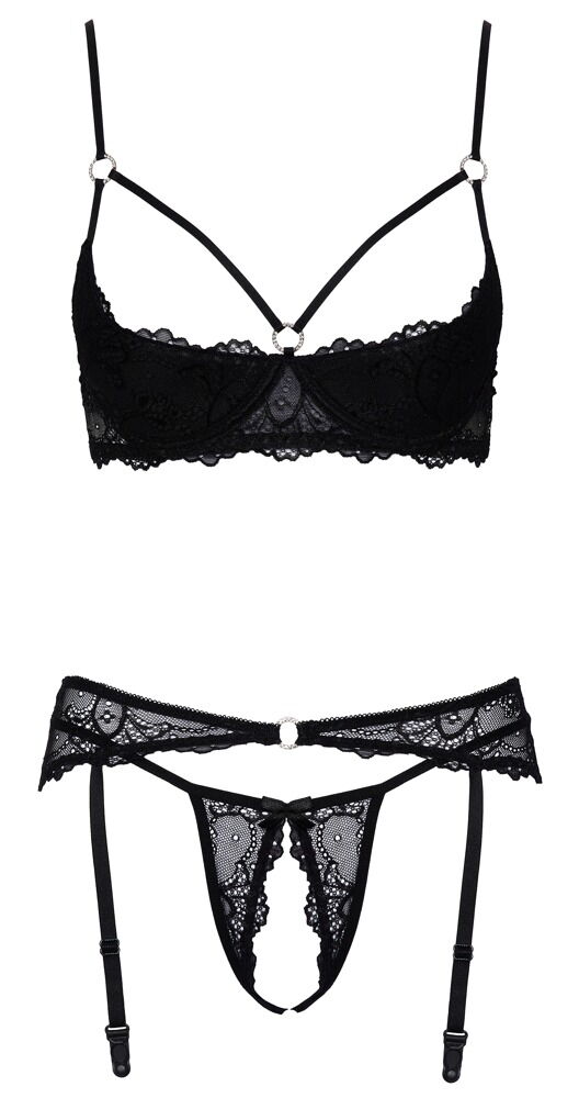 Ensemble soutien-gorge 3 pièces 85B/L