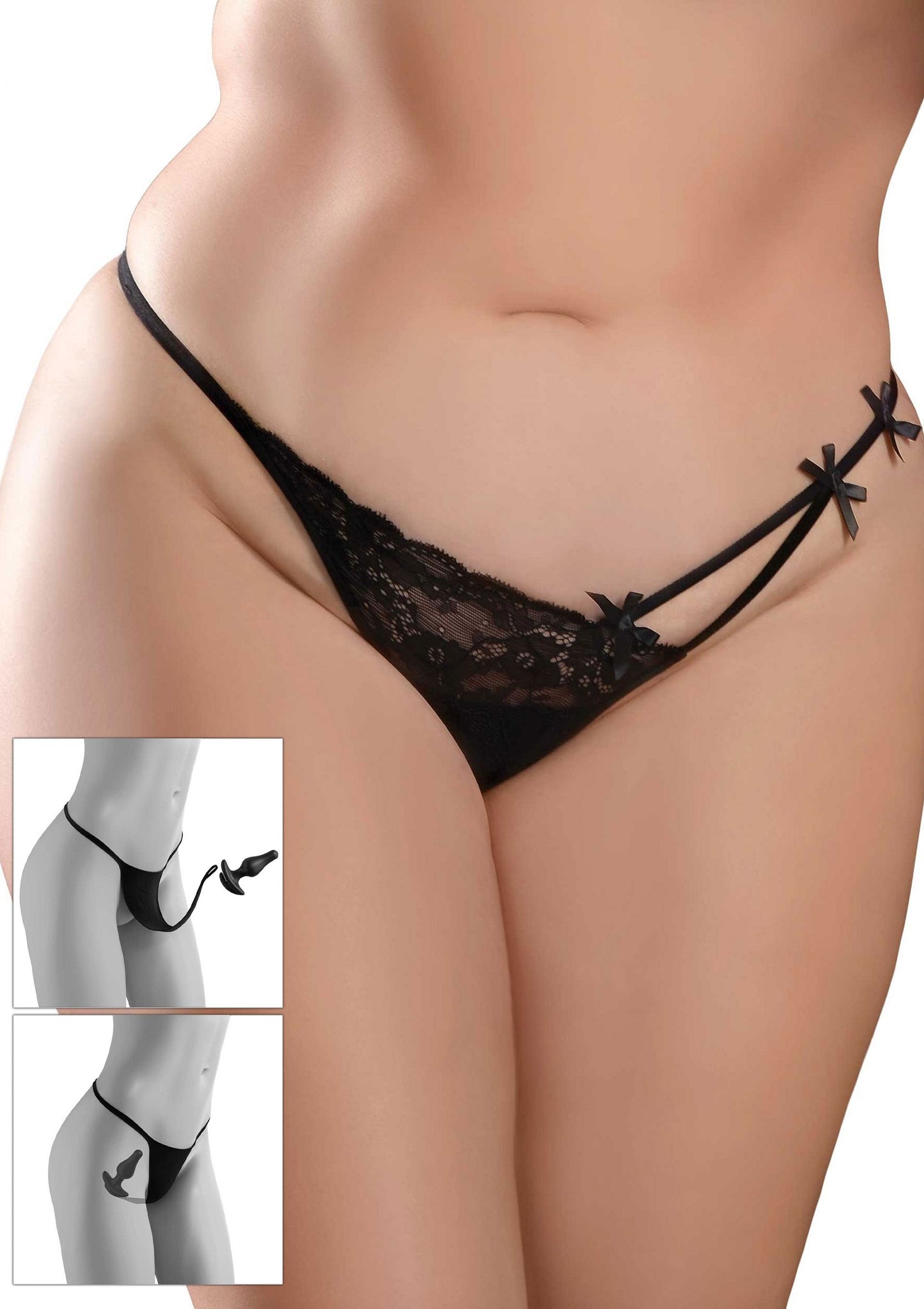Remote Bowtie Bikini +Size
