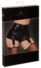 Zwart Jarretel Slip XL
