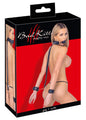 Bad Kitty Ball Gag+Cuffs rose