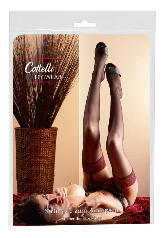 Stockings black/red 5