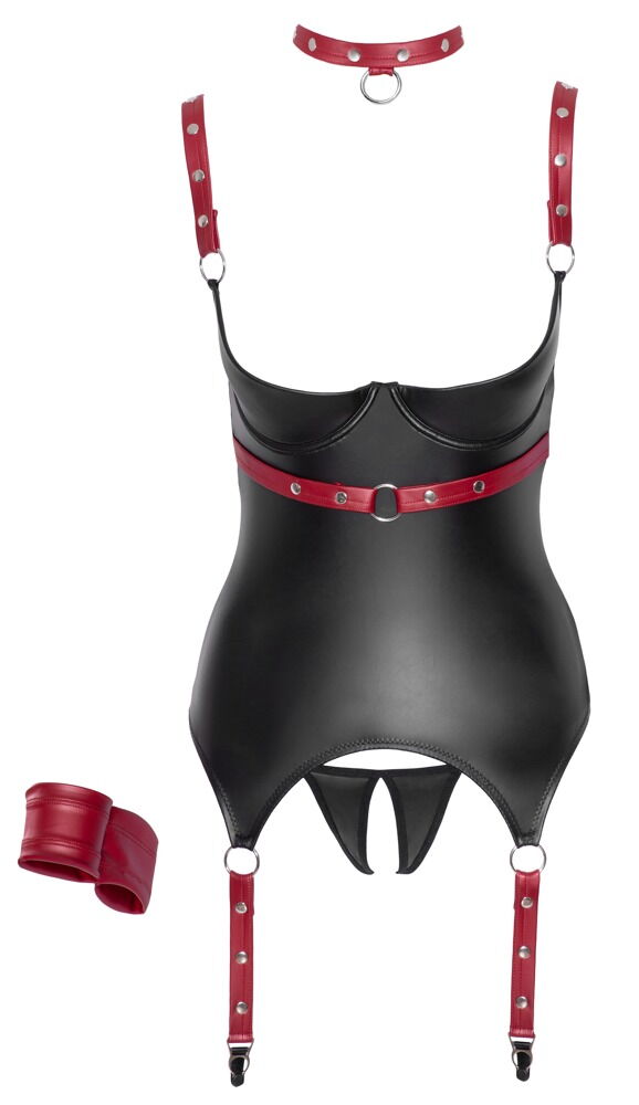 Basque black/red XL