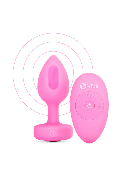 B-Vibe Vibr Heart Plug S/M