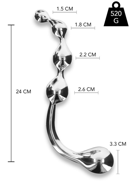 Flow+Bulb Pleasure Steel Wand