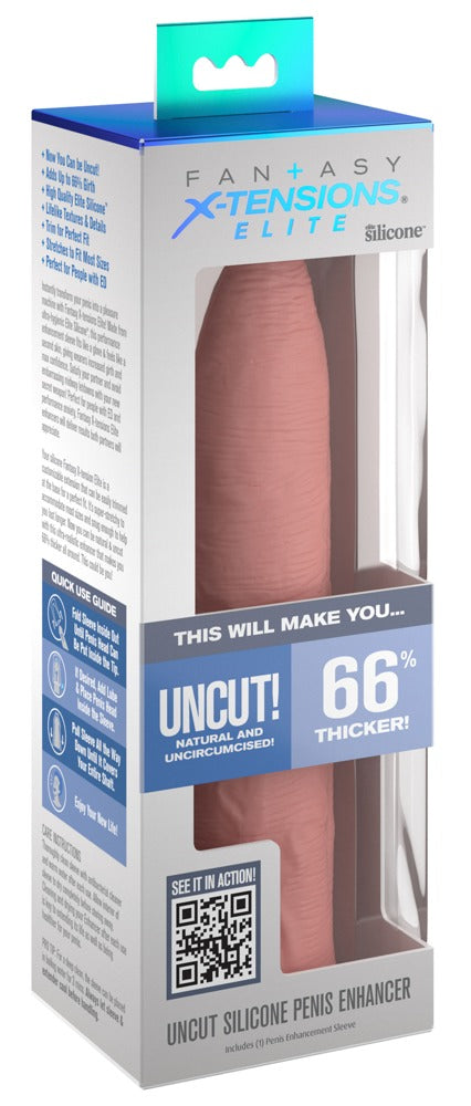 FXTE Ongesneden Penis Enhancer Licht